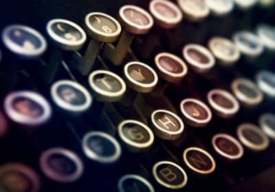 Typewriter keyboard